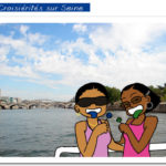On the « Seine » with the Eiffel tour